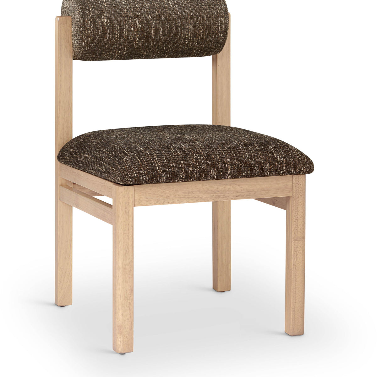 Roundhill - Fabric Dining Chair (Set of 2) - Natural Frame