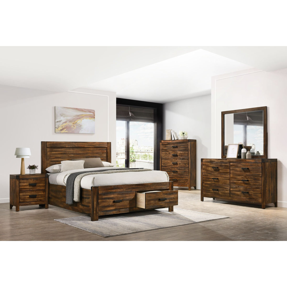 Warner - Platform Storage Bed