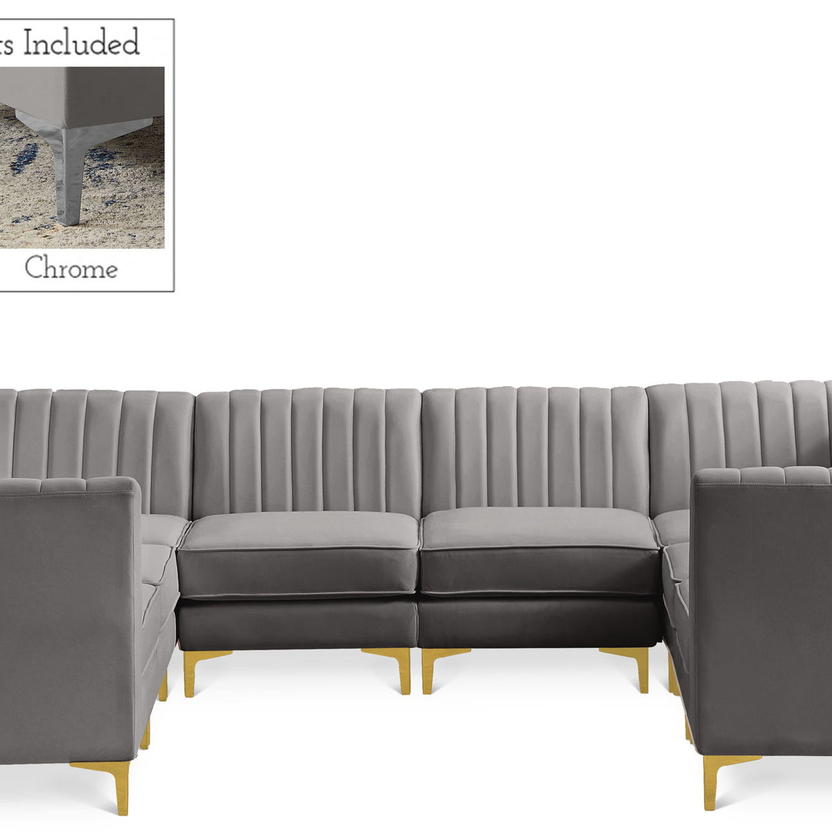 Alina - 8 Piece Modular Sectional