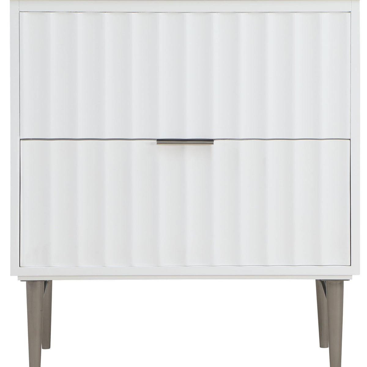 Modernist - Bathroom Vanity With Chrome Legs