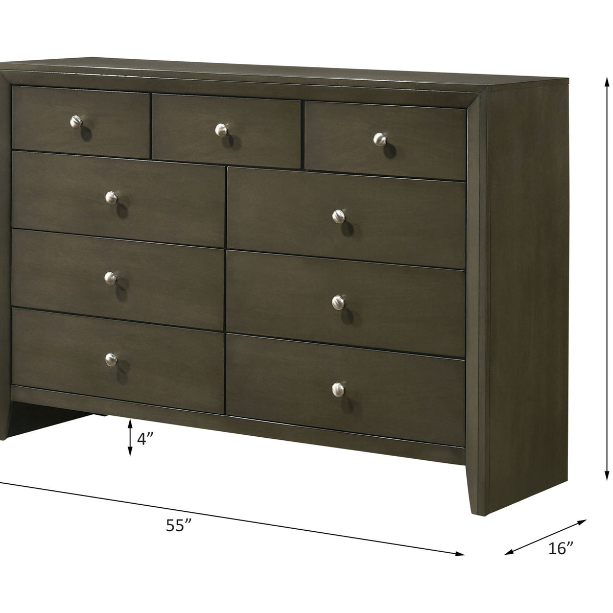 Ilana - Dresser - Gray