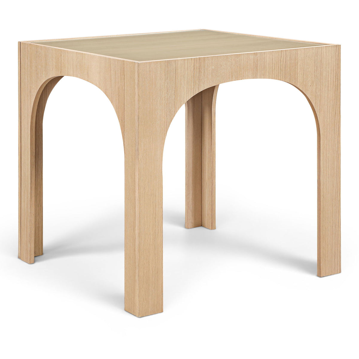 Waldorf - Tempered Glass Top Table