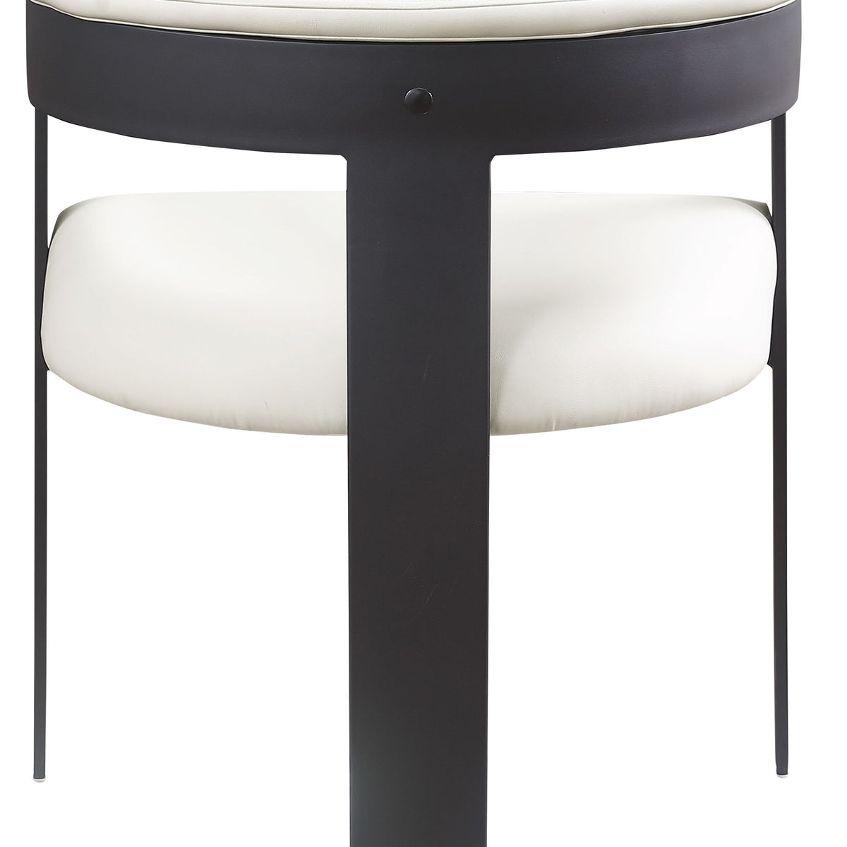 Romeo - Faux Leather Dining Chair With Black Base (Set of 2)