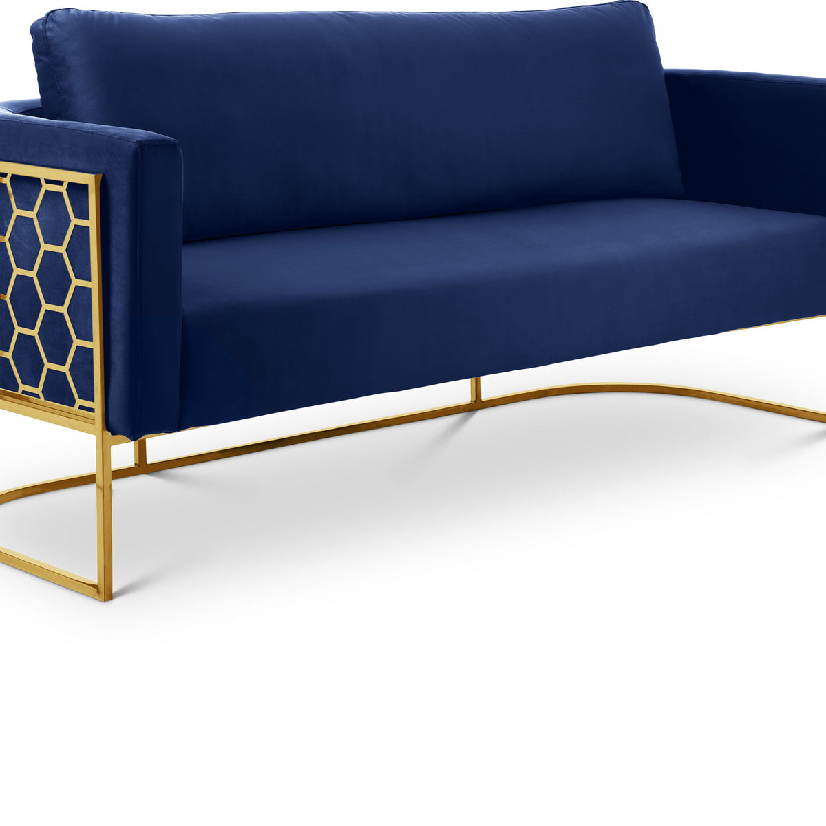 Casa - Sofa with Gold Legs