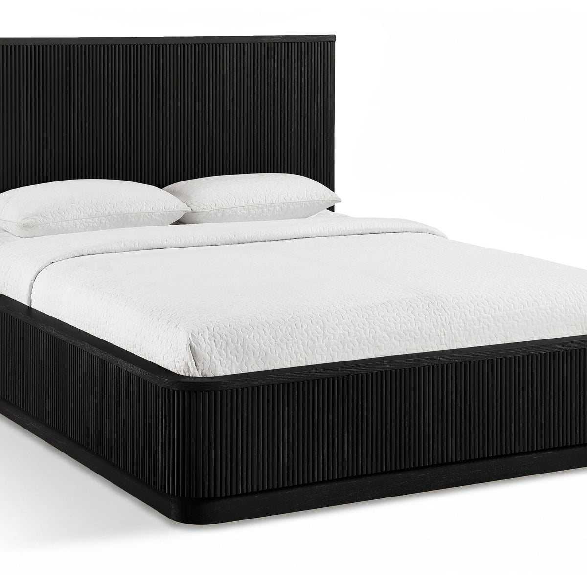 Astrid - Solid Wood And Oak Veneer Bed (3 Boxes)