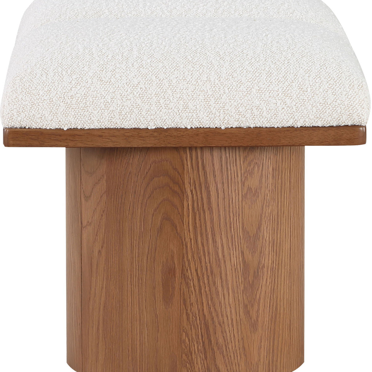 Pavilion - 2 Piece Modular Bench With Brown Base