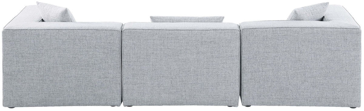 Cube - Linen Modular 3 Seat Sofa