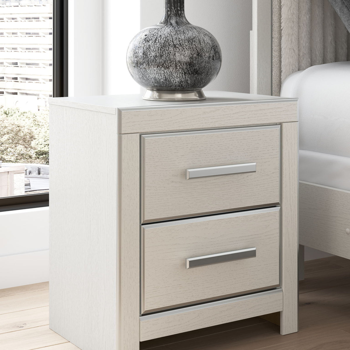 Zuraleus - Two Drawer Night Stand