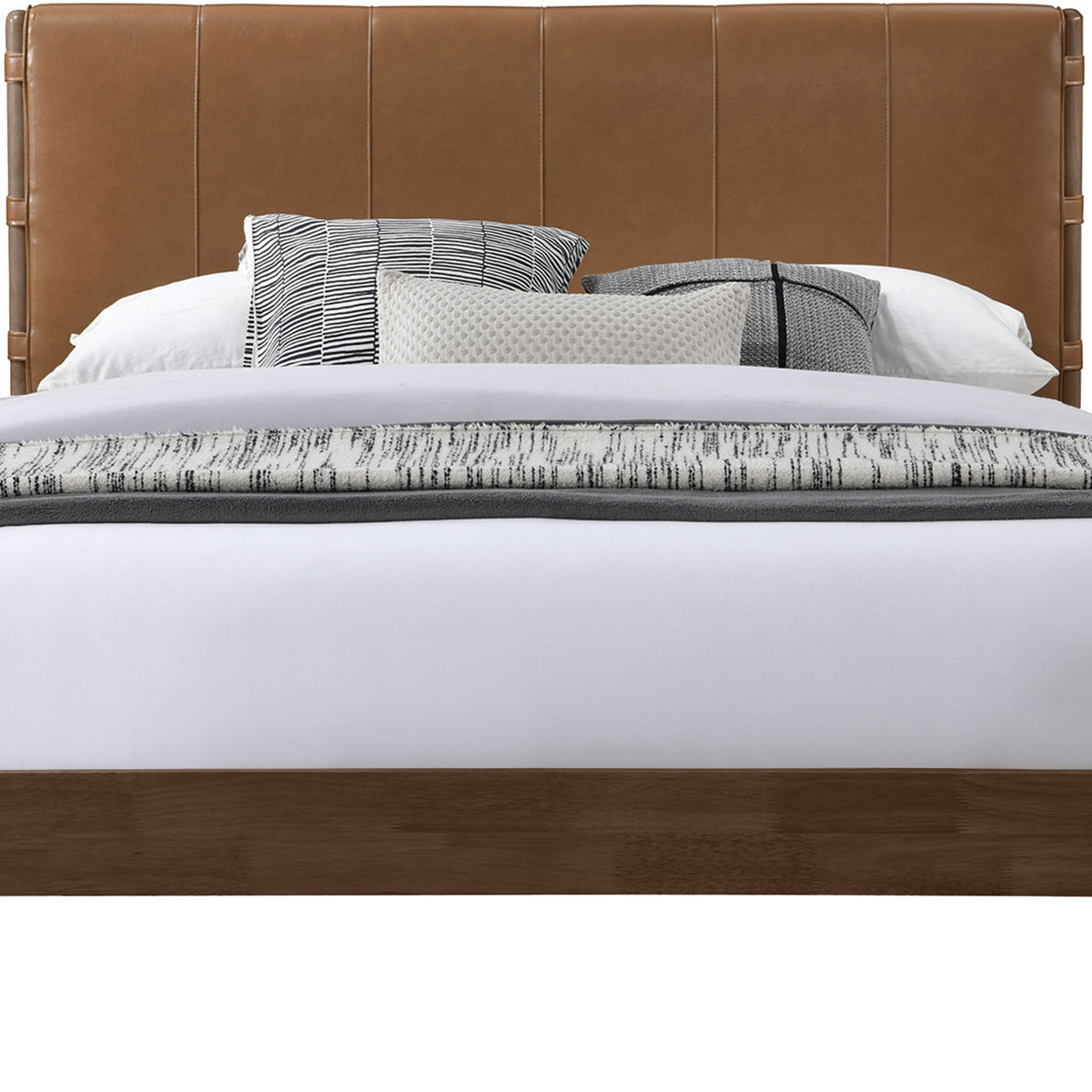 Arielle - Vegan Leather Upholstered Bed