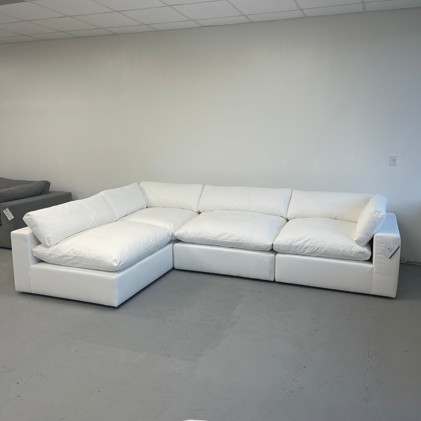 White "Dreamee" Cloud Couch Sectional