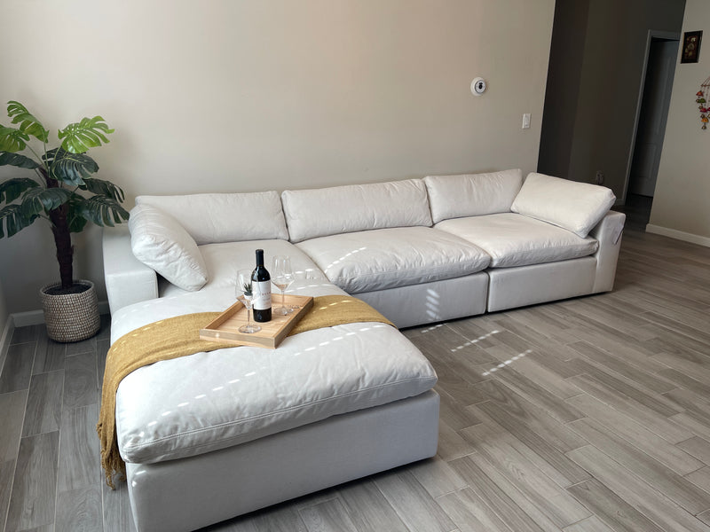 Off White “Dreamee” Cloud Couch Sectional