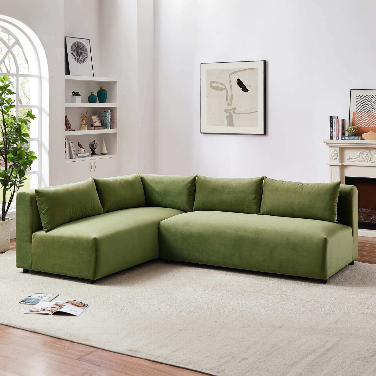 Ashcroft Furniture Aleny Modular Sectional