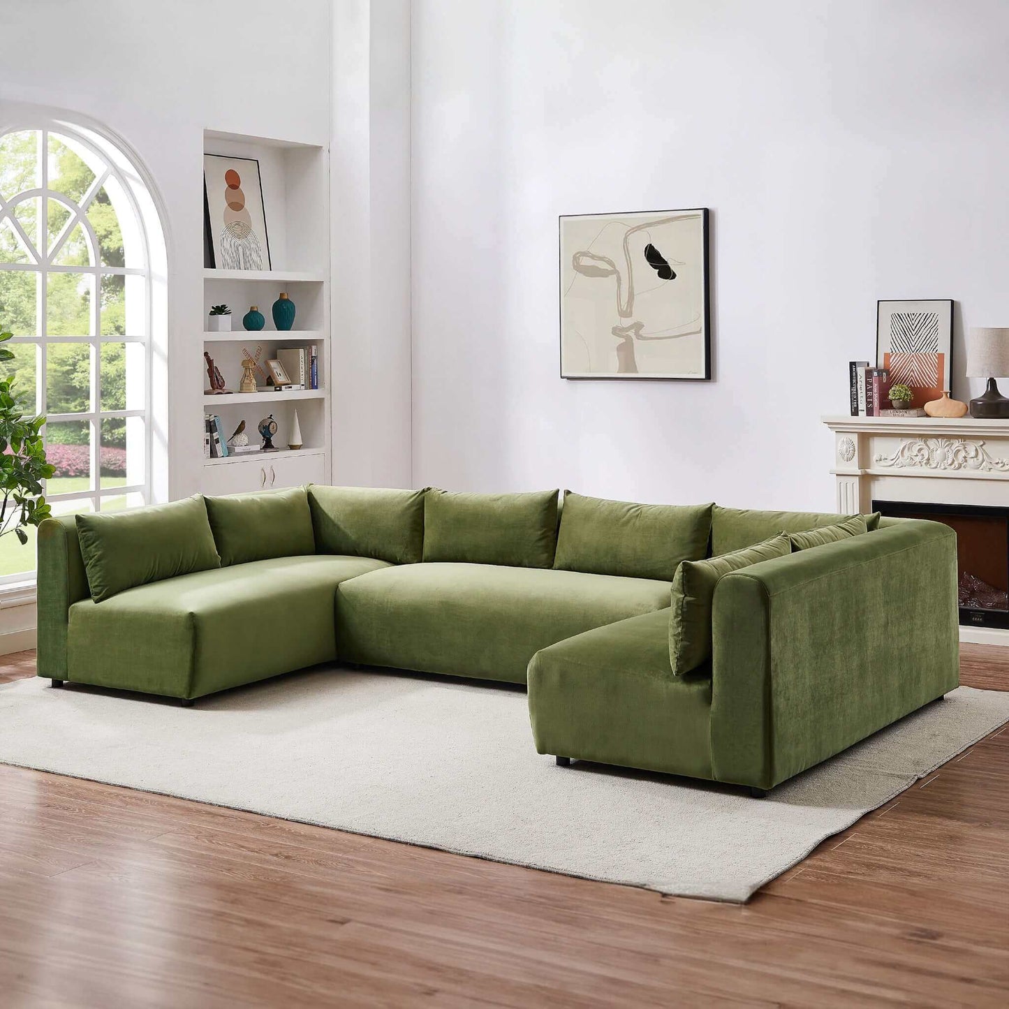 Ashcroft Furniture Aleny Modular Sectional