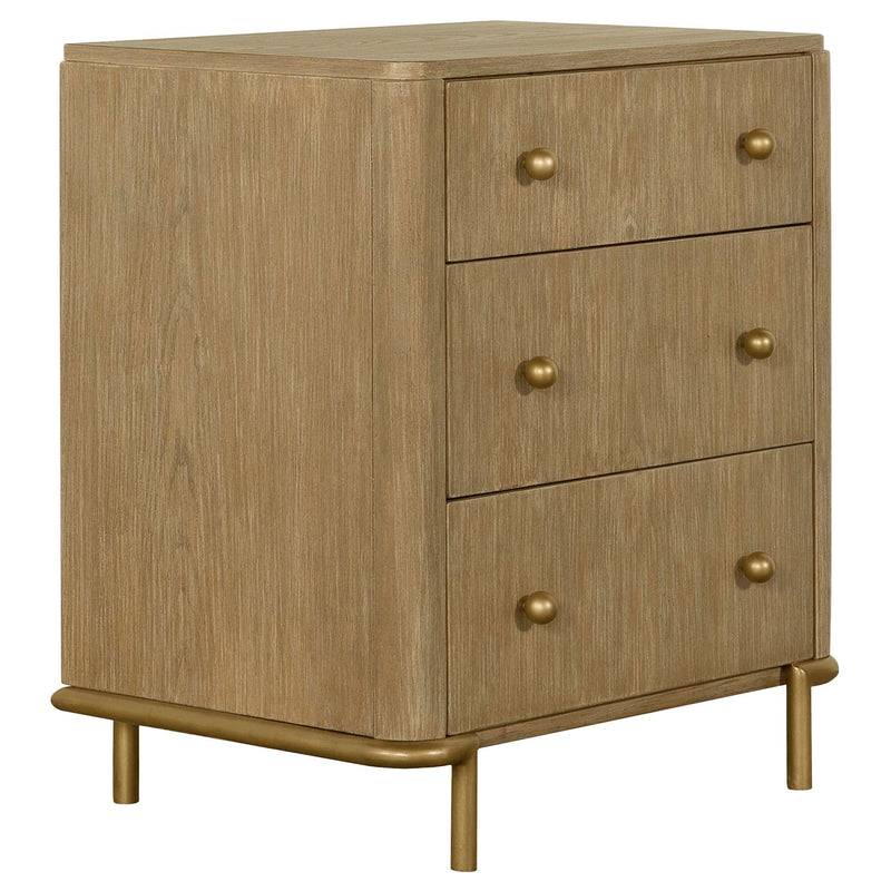 Arini Sand Wash Nightstand