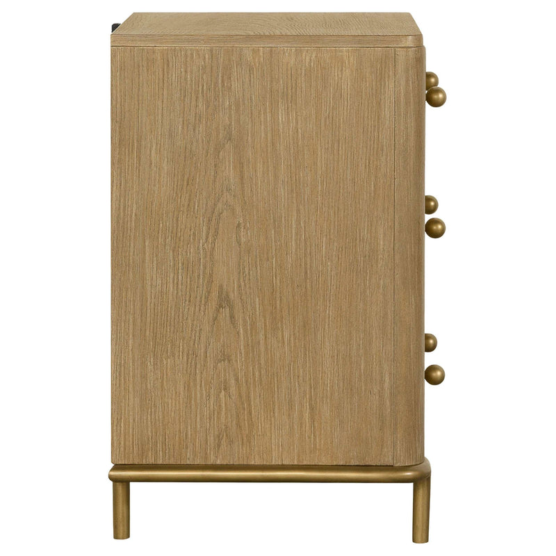 Arini Sand Wash Nightstand