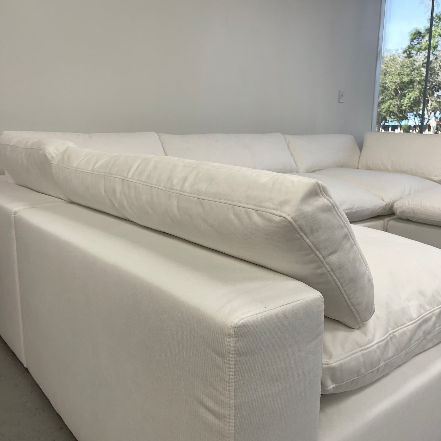 White "Dreamee" Cloud Couch Sectional