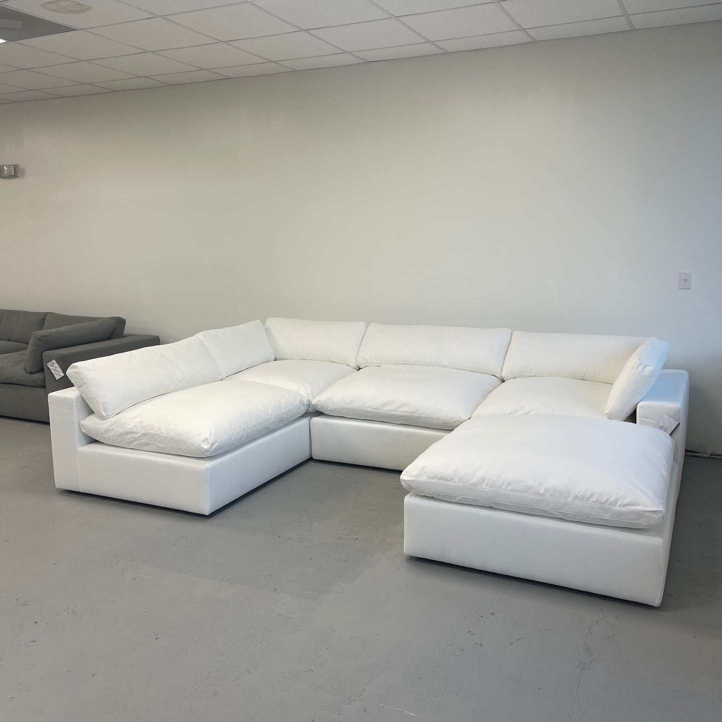 White "Dreamee" Cloud Couch Sectional