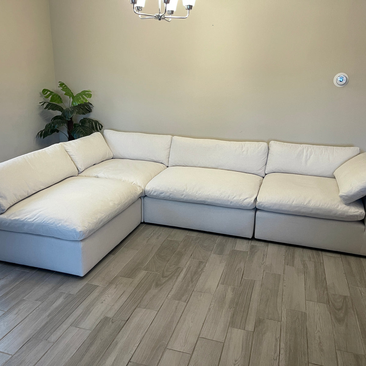 Off White “Dreamee” Cloud Couch Sectional