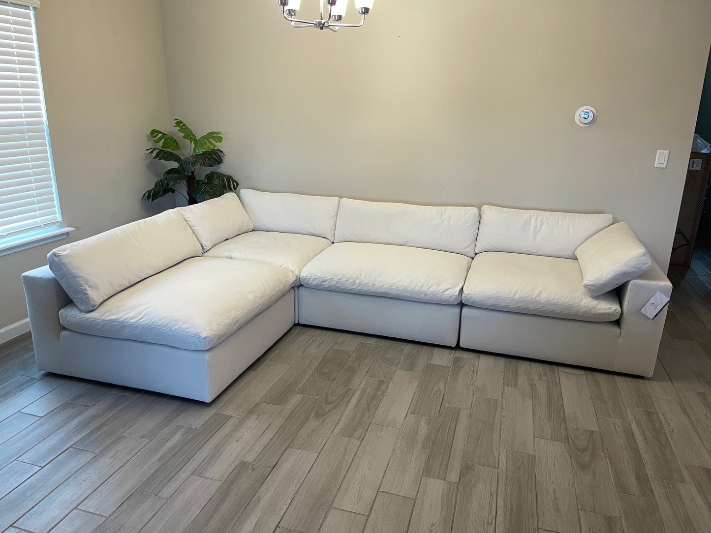 Off White “Dreamee” Cloud Couch Sectional