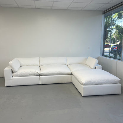 White "Dreamee" Cloud Couch Sectional