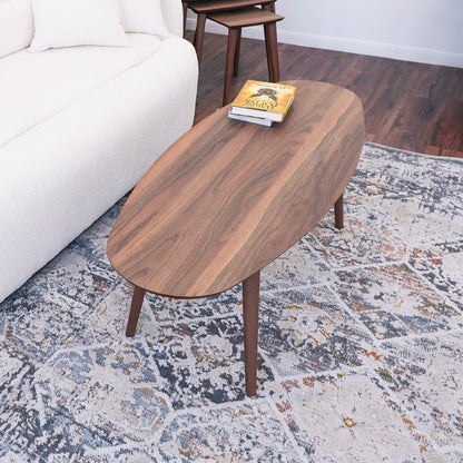 Ashcroft Furniture Carsen Oval Center Table