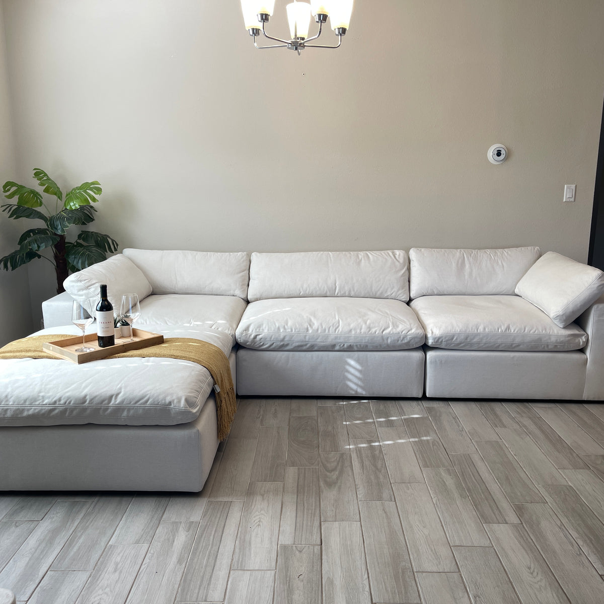 Off White “Dreamee” Cloud Couch Sectional