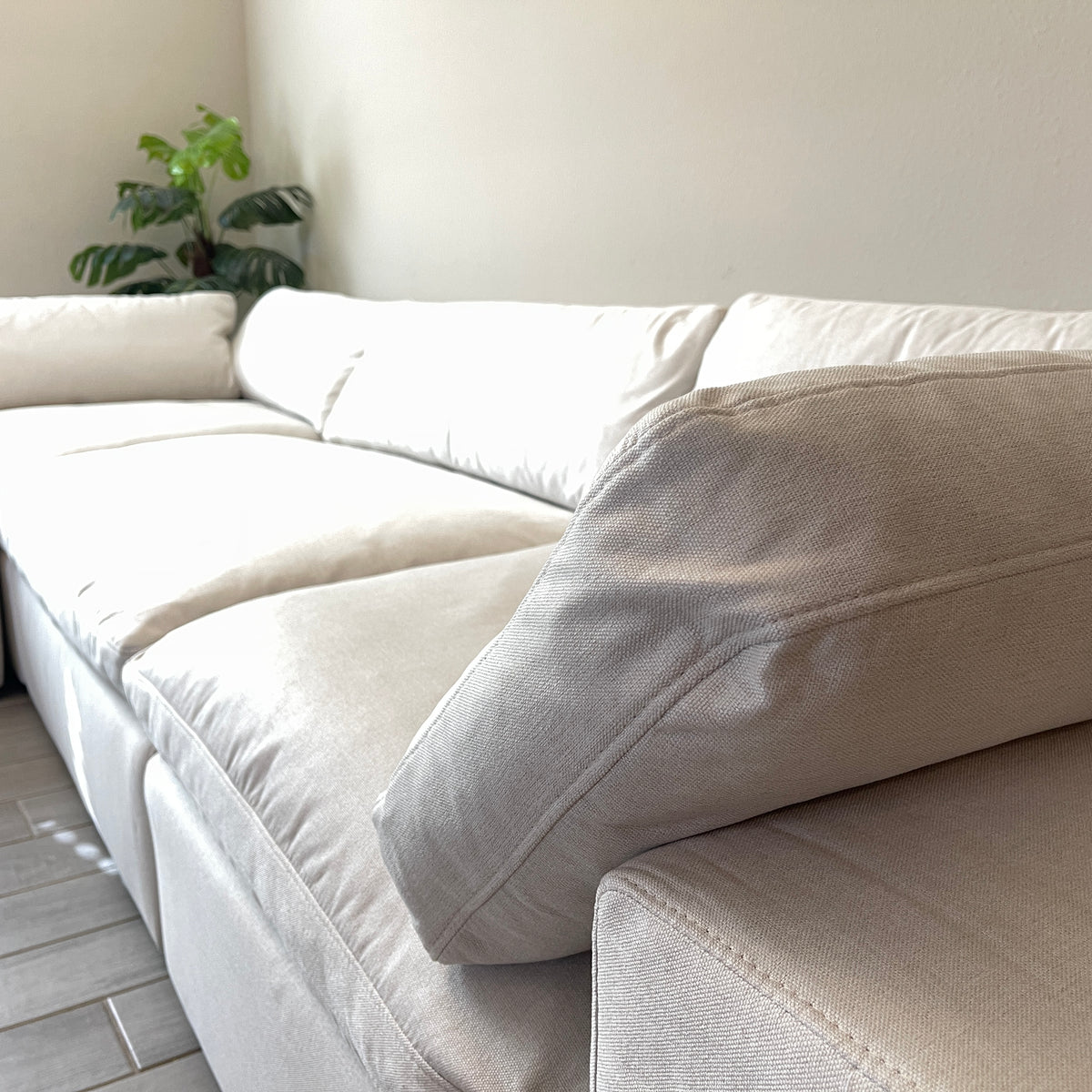 Off White “Dreamee” Cloud Couch Sectional