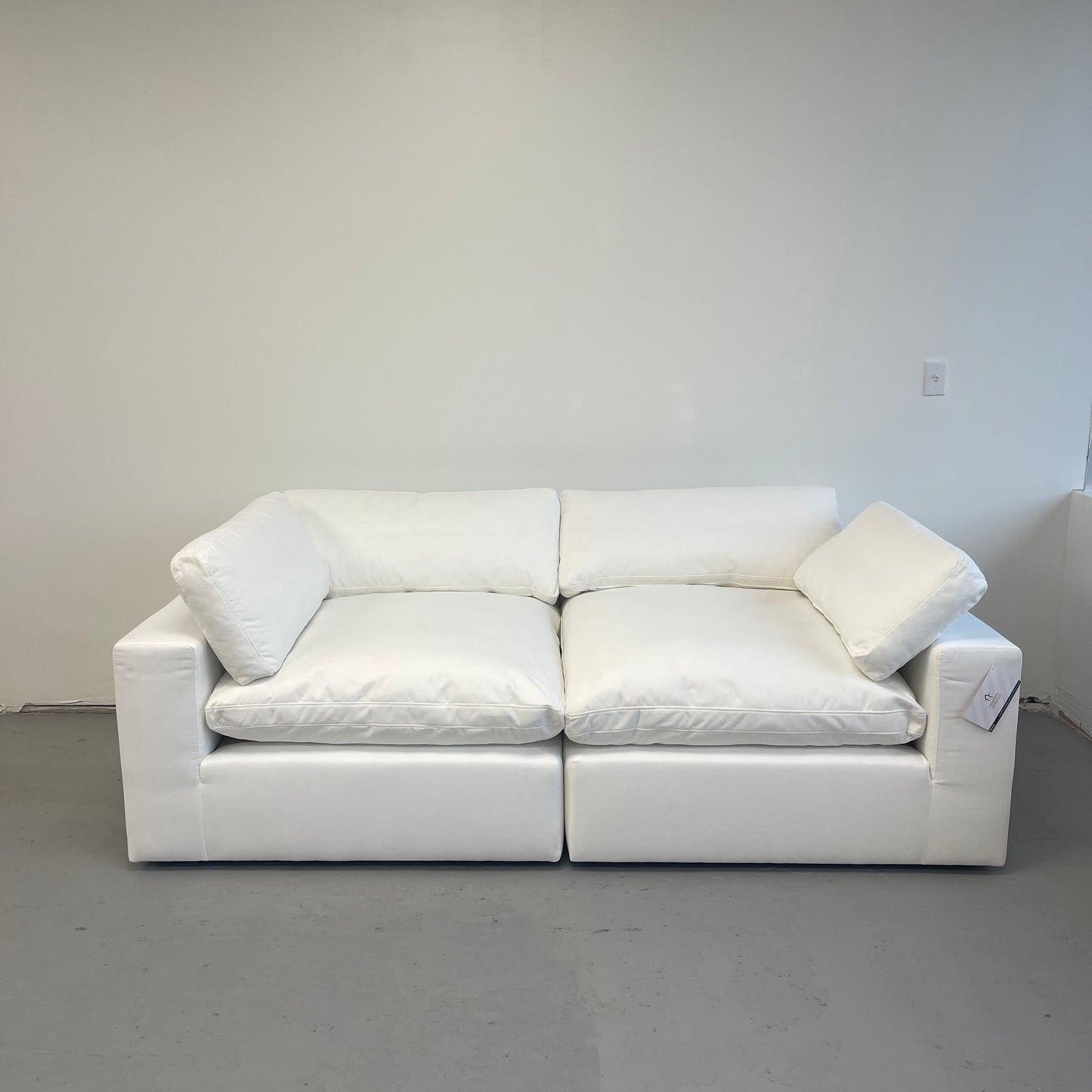 White "Dreamee" Cloud Couch Sectional