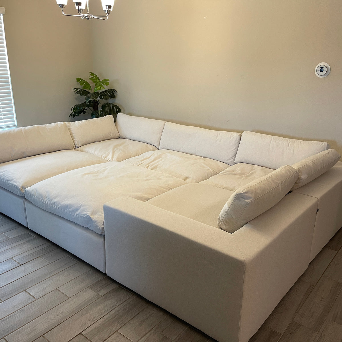 Off White “Dreamee” Cloud Couch Sectional