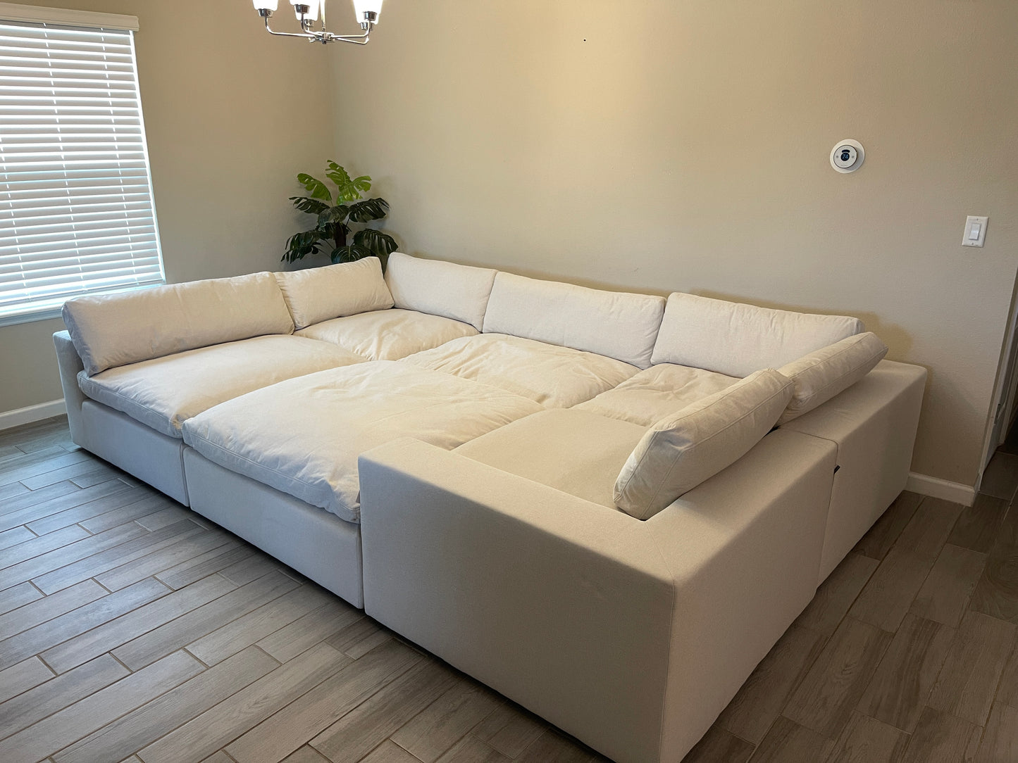 Off White “Dreamee” Cloud Couch Sectional