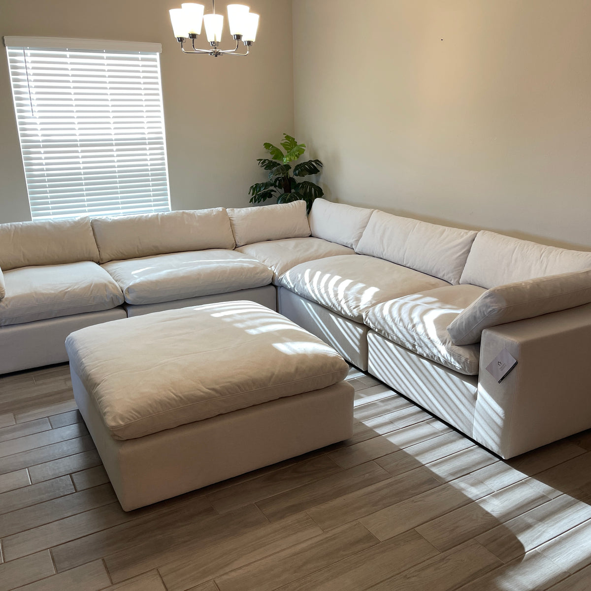 Off White “Dreamee” Cloud Couch Sectional
