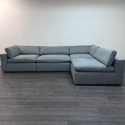 Gray "Dreamee" Cloud Couch Sectional