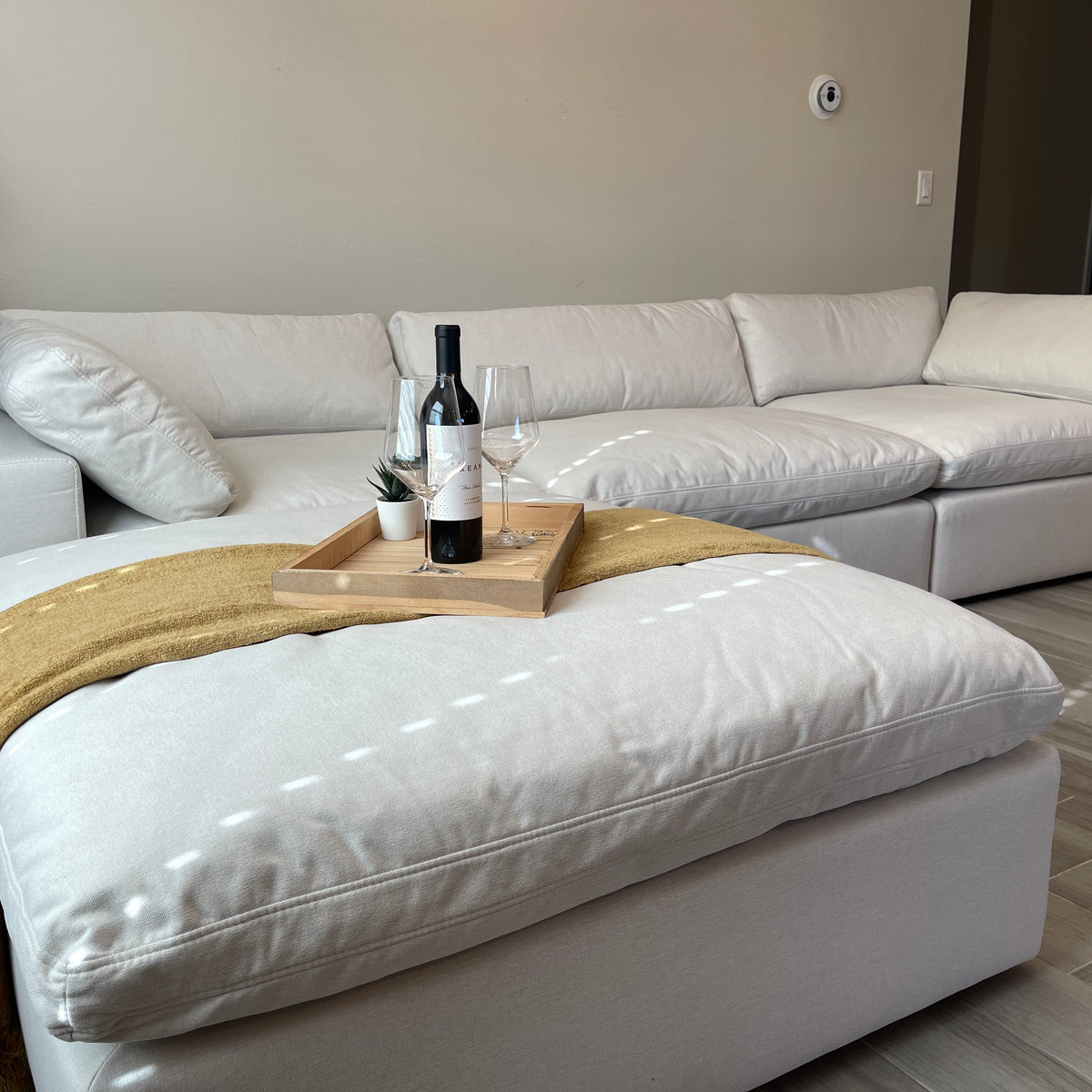 Off White “Dreamee” Cloud Couch Sectional