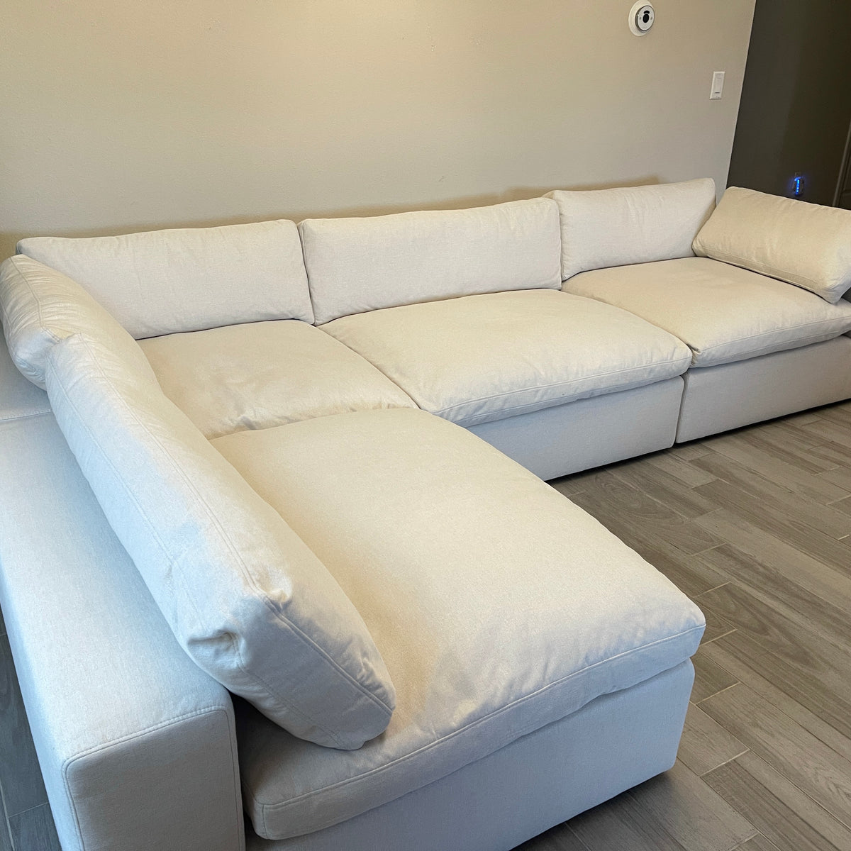 Off White “Dreamee” Cloud Couch Sectional