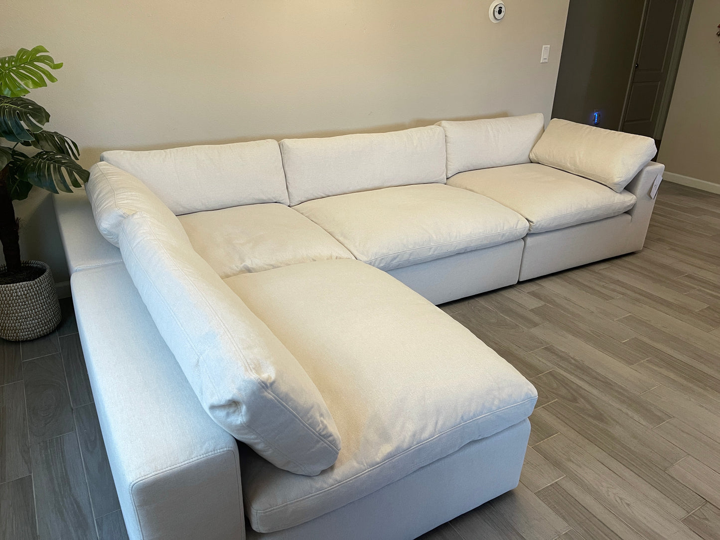 Off White “Dreamee” Cloud Couch Sectional