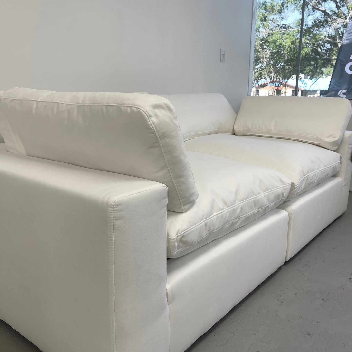 White "Dreamee" Cloud Couch Sectional