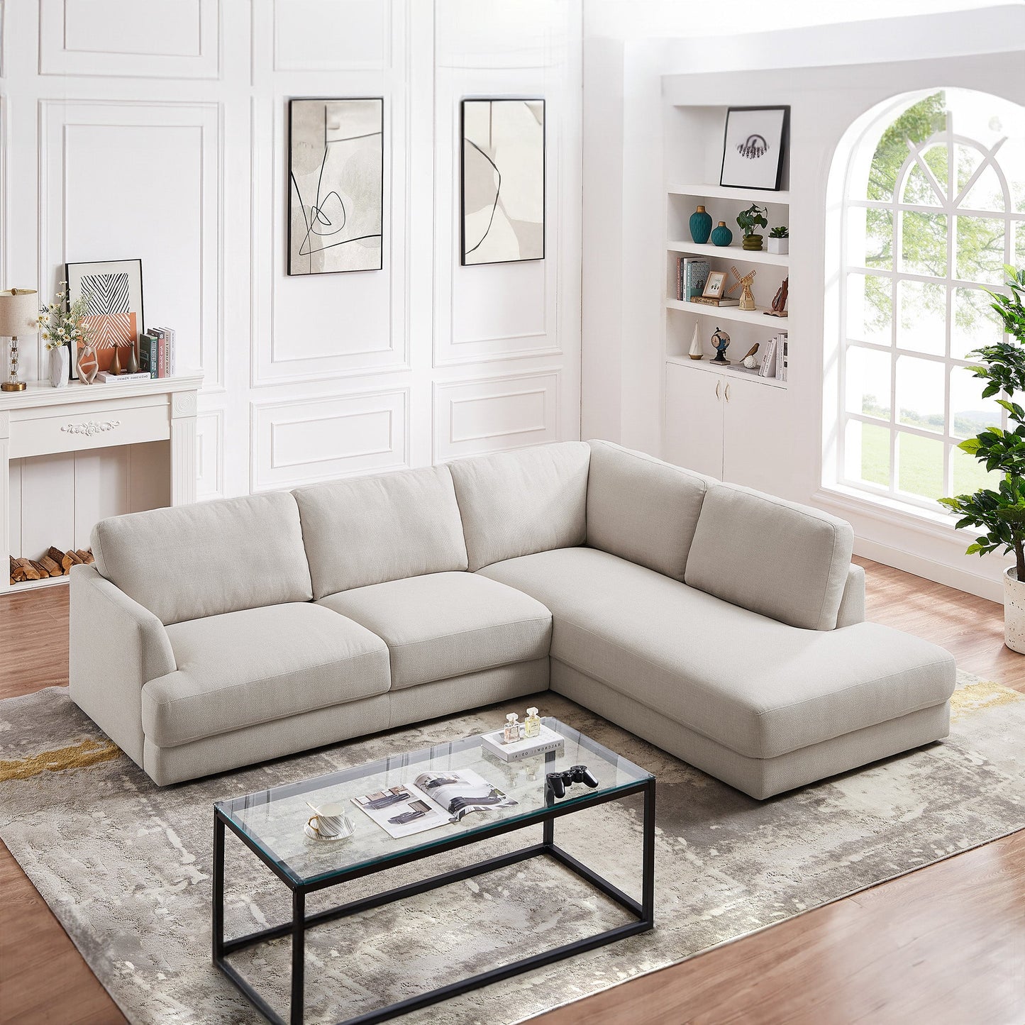 Ashcroft Furniture Glander Cozy Sectional