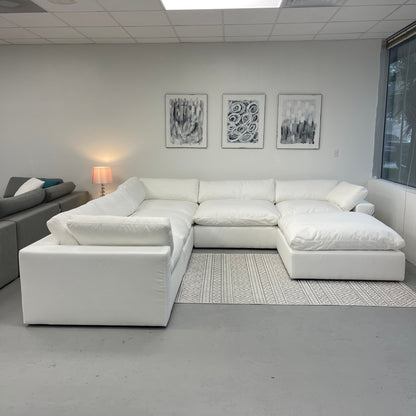 White "Dreamee" Cloud Couch Sectional