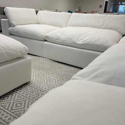 White "Dreamee" Cloud Couch Sectional