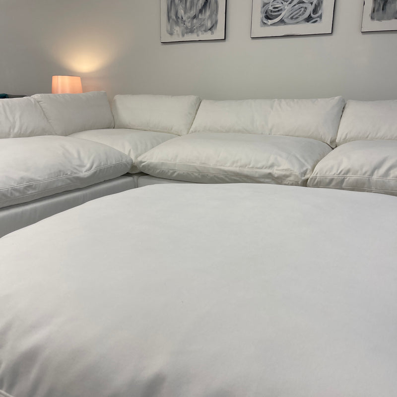 White "Dreamee" Cloud Couch Sectional