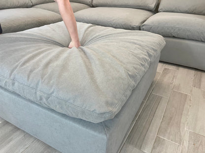 Gray "Dreamee" Cloud Couch Sectional