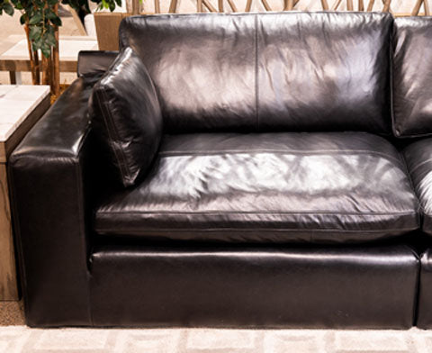 Ashley Furniture Emilia Leather Cloud Sectional