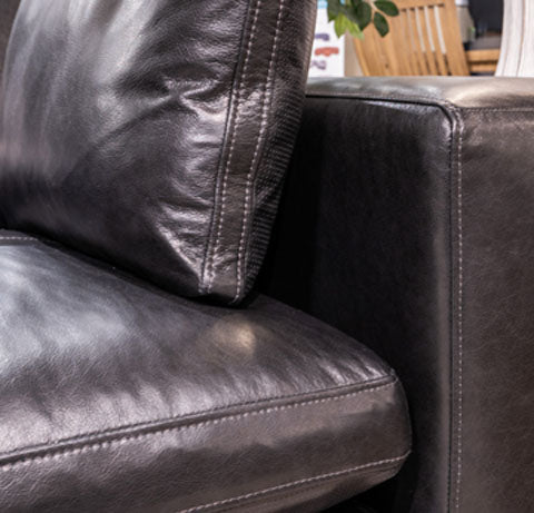 Ashley Furniture Emilia Leather Cloud Sectional