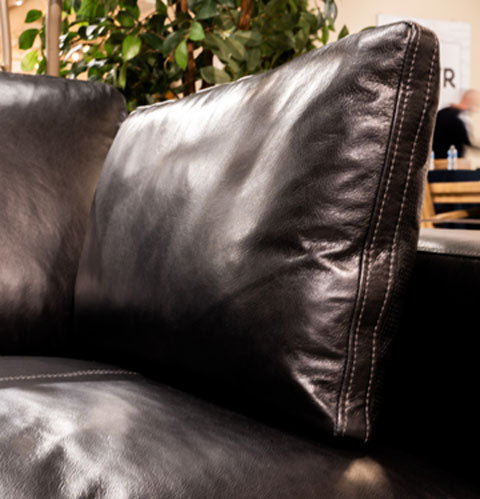 Ashley Furniture Emilia Leather Cloud Sectional