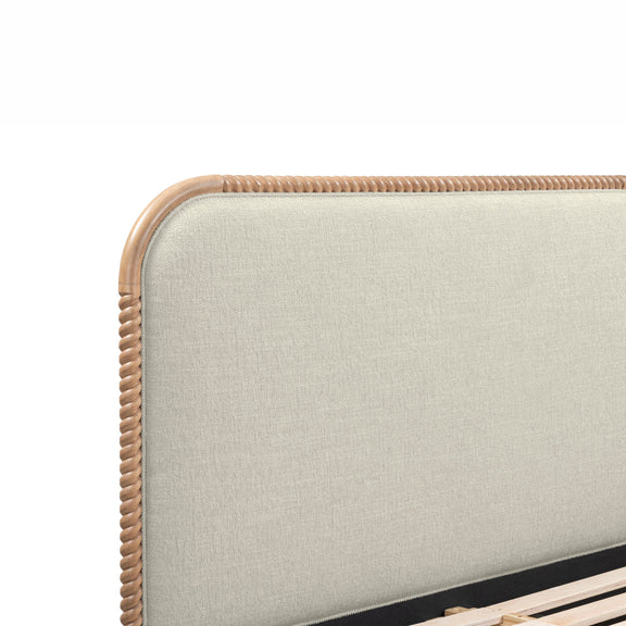 Hatia Basketweave Panel Bed - Image 5