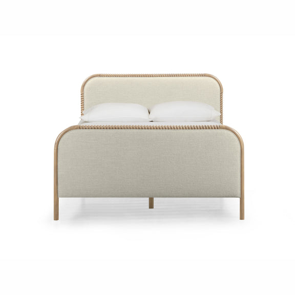 Hatia Basketweave Panel Bed - Image 3