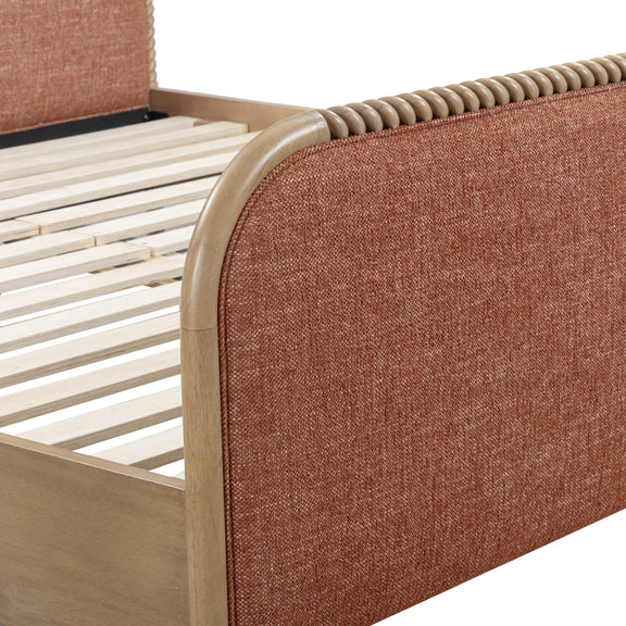Hatia Basketweave Panel Bed - Image 35