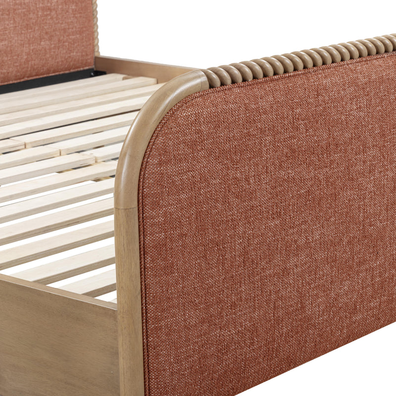 Hatia Basketweave Panel Bed - Image 35