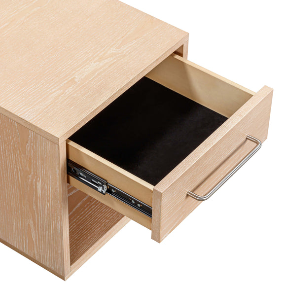 Marlow 17" Wood Nightstand With Drawer - Image 7
