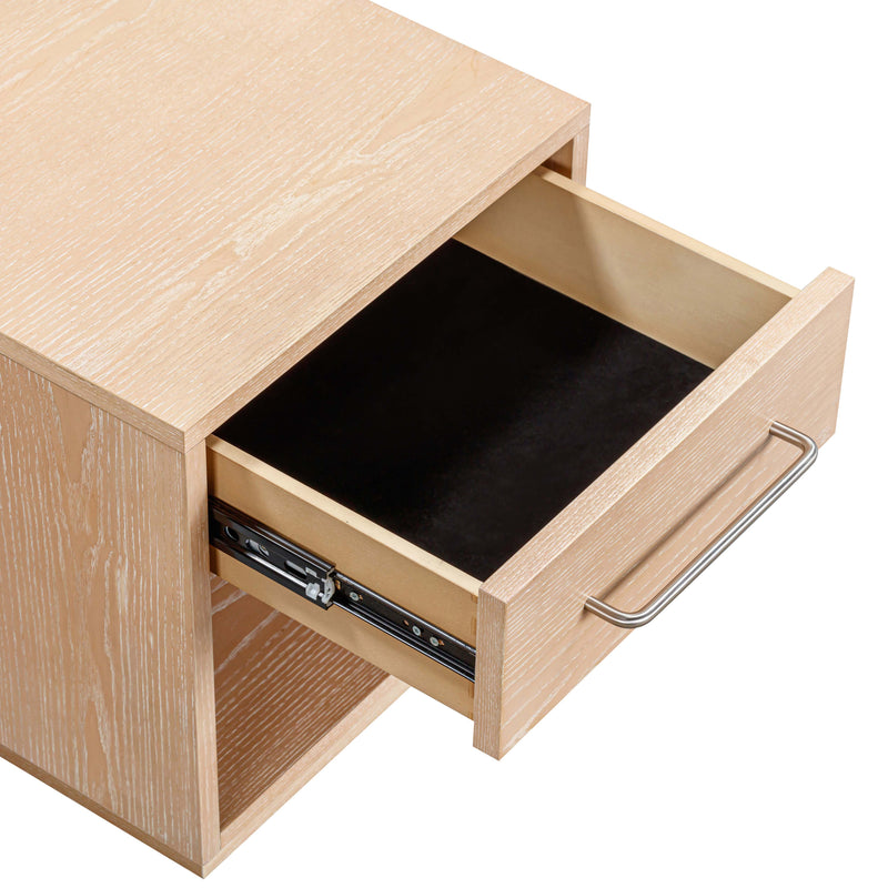 Marlow 17" Wood Nightstand With Drawer - Image 7